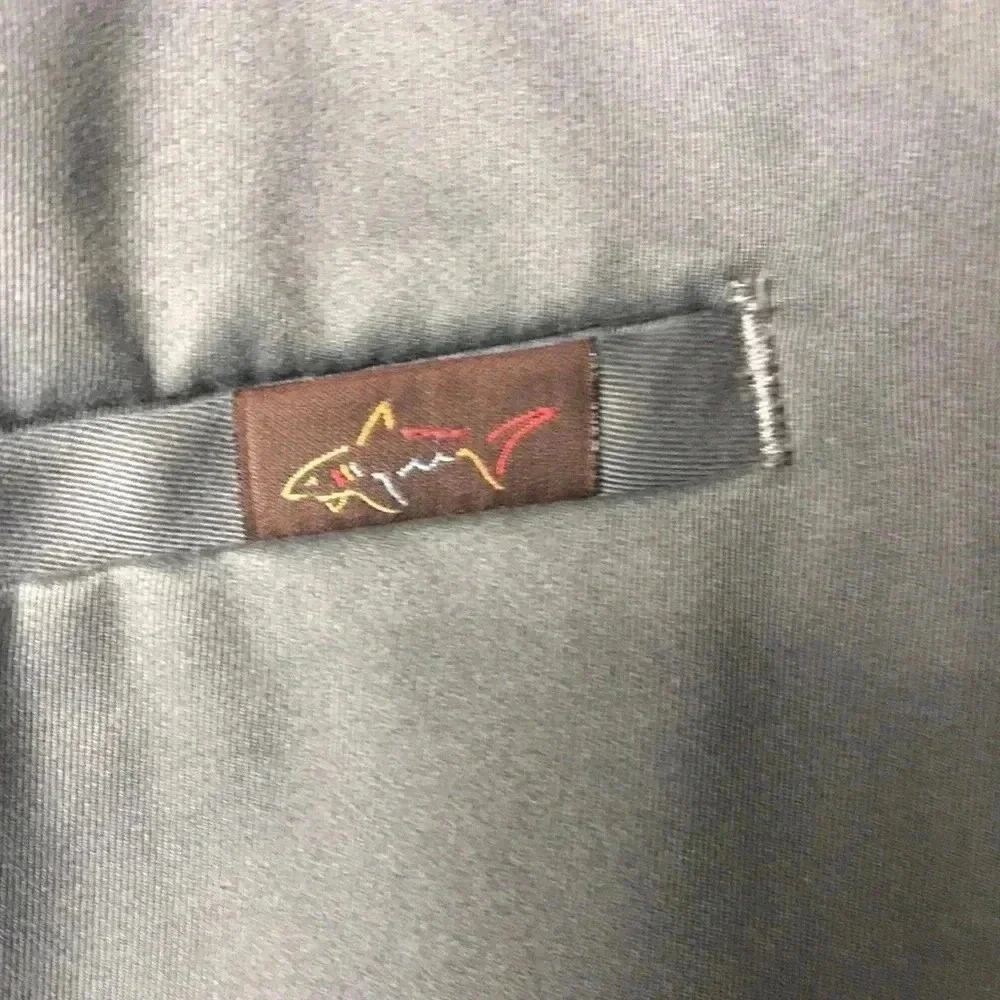 GREG NORMAN FOR TASSA ELLA MENS GRAY‎ SHORTS SZ 38. GOOD CLEAN CONDITION